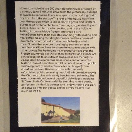 Homestay Arrabella Availles-Limouzine Bagian luar foto